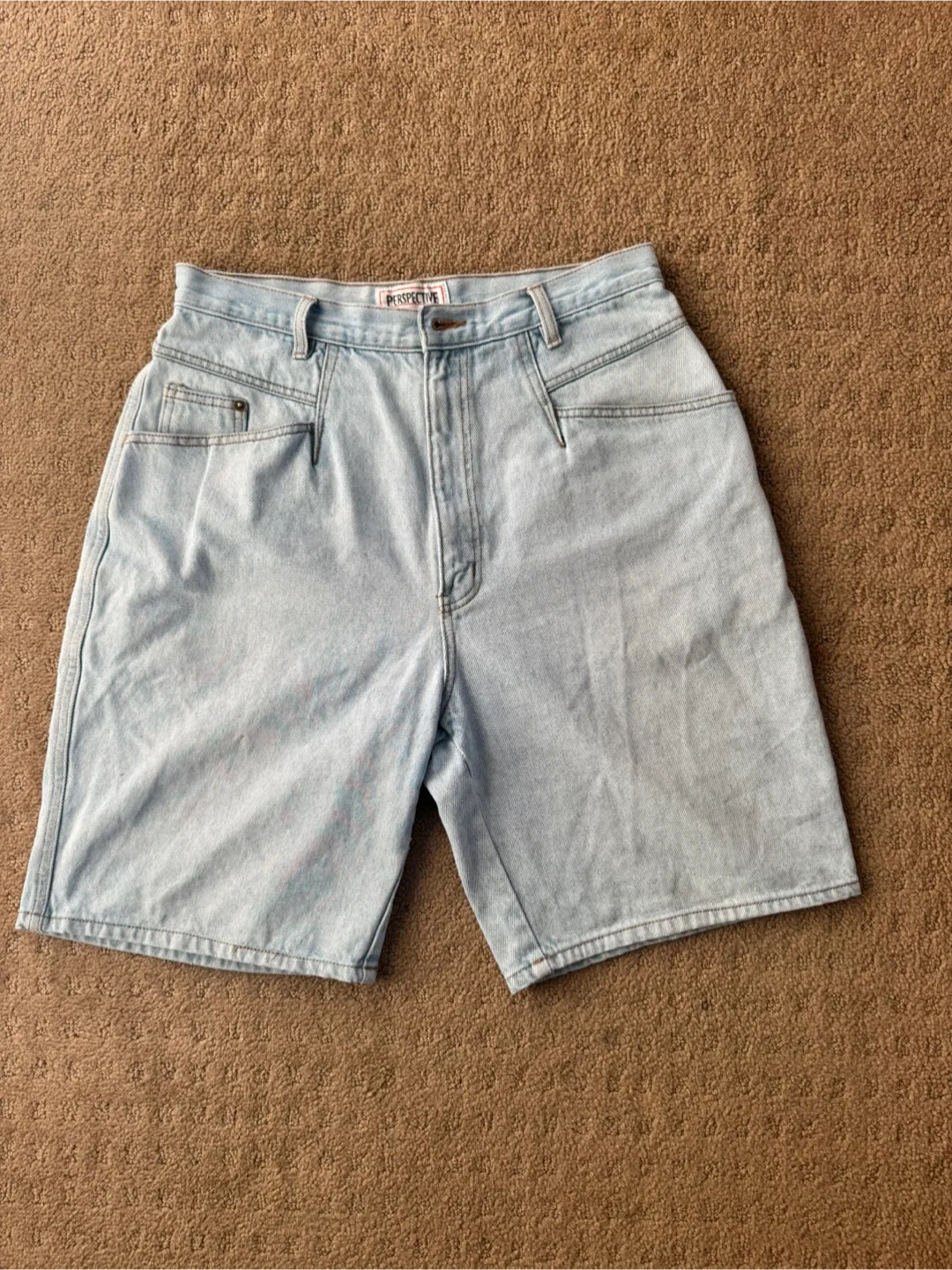 Perspectives Denim Jean Shorts thumbnail