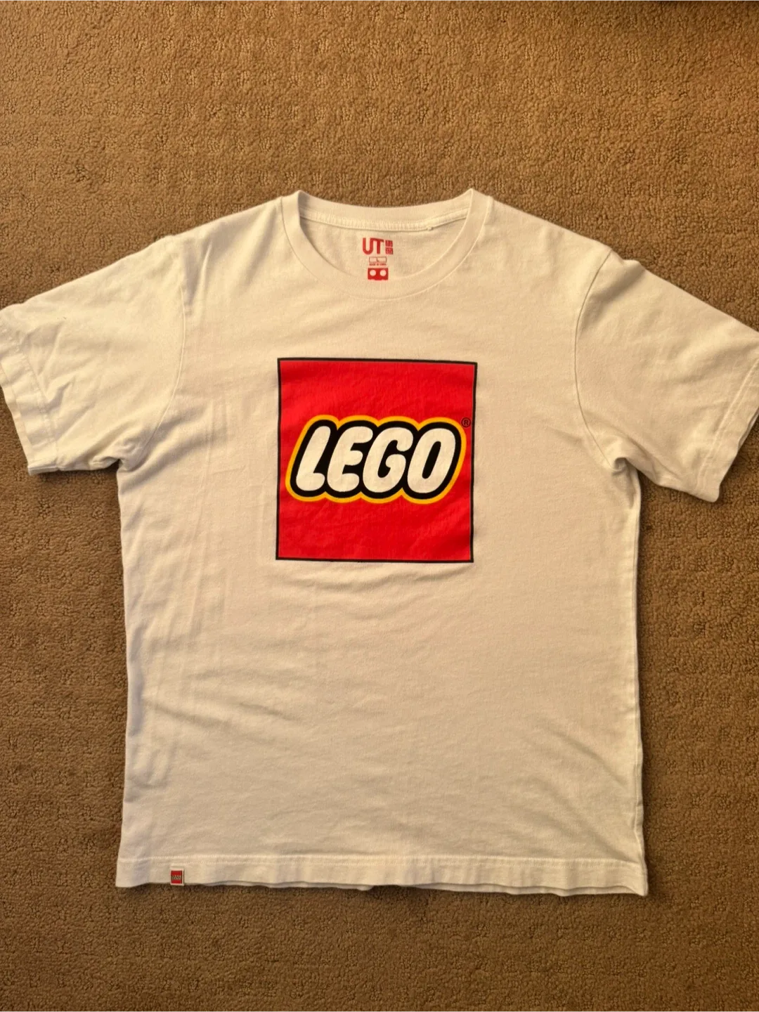 LEGO x Uniqlo White Graphic Tee thumbnail