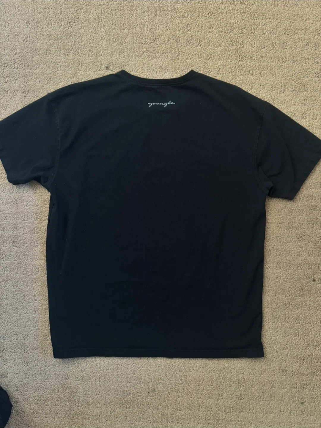 YoungLA Black T-Shirt - Size Medium image indicator(3)