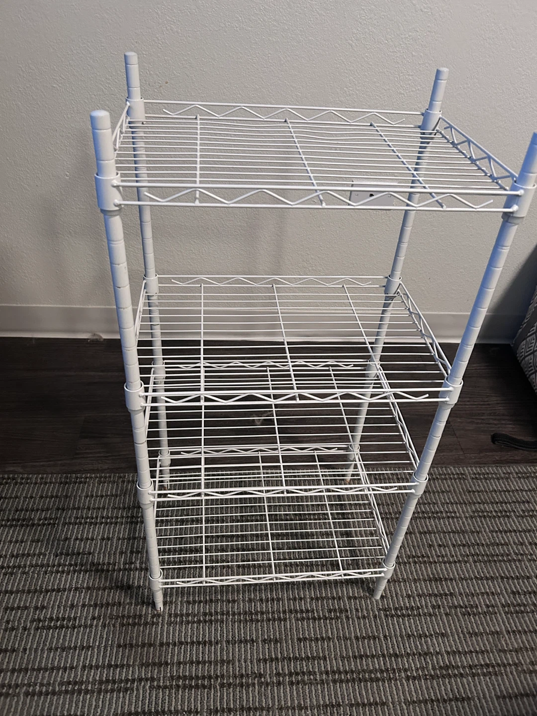 White Wire Shelf - photo 2