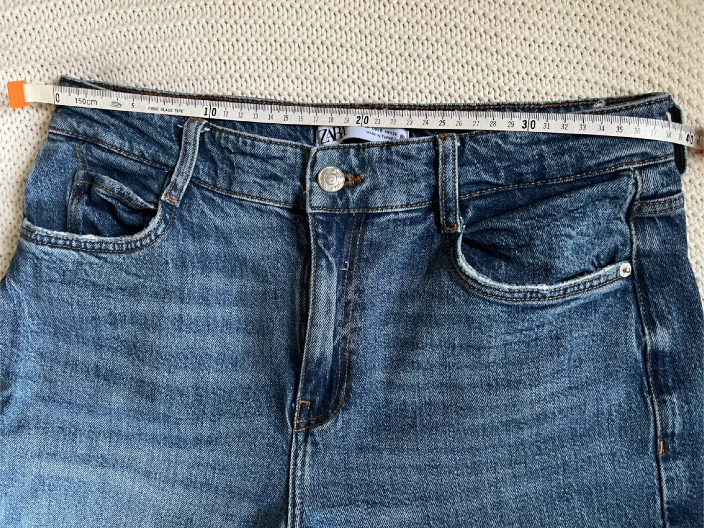 Zara - high rise straight jeans image indicator(5)
