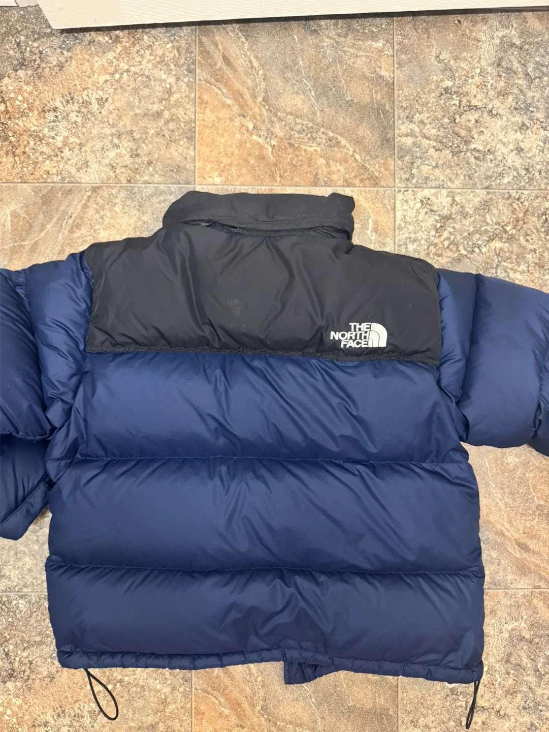 The North Face Nuptse 700 Puffer Jacket Blue/Black image indicator(3)