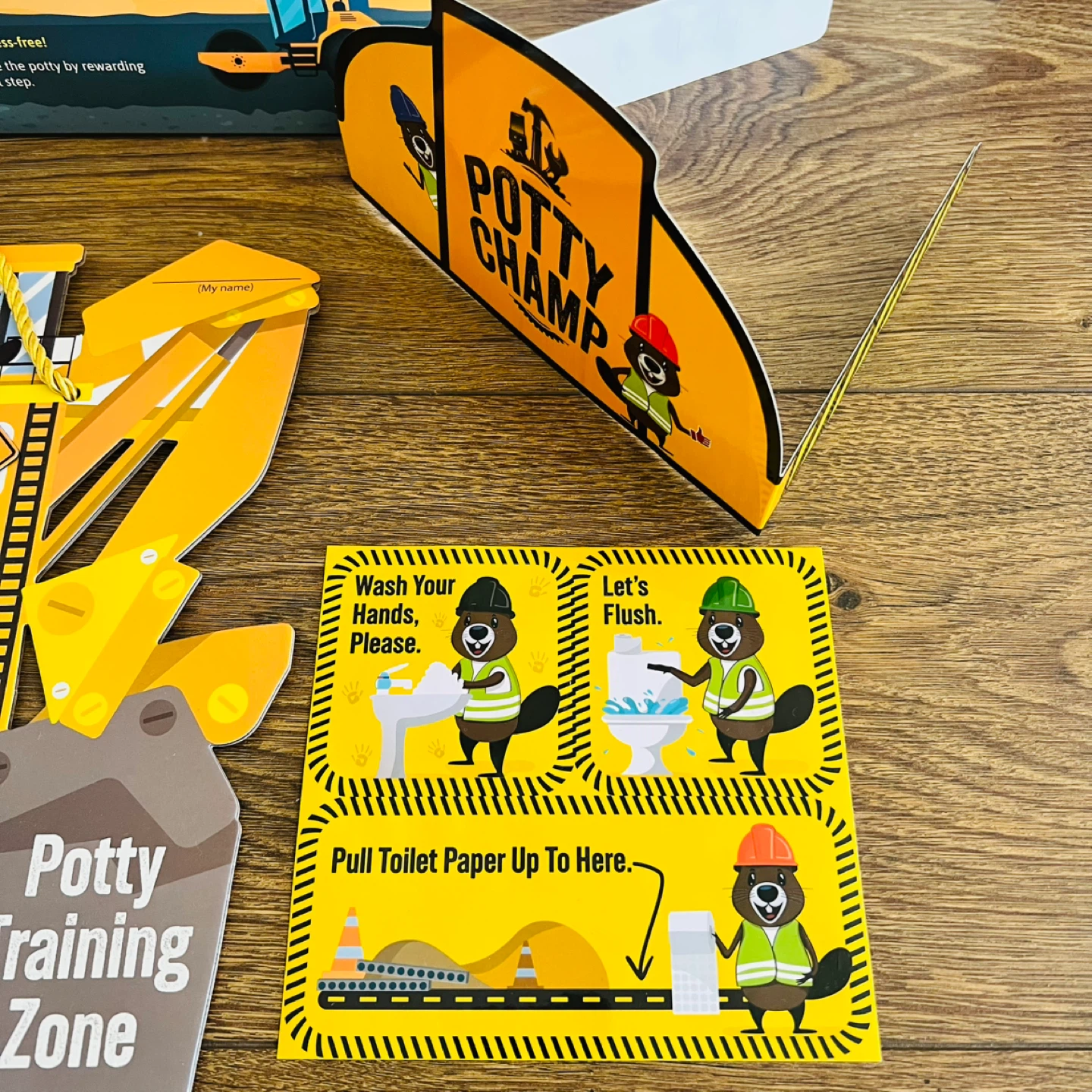 Potty Training Chart - Construction - photo 3