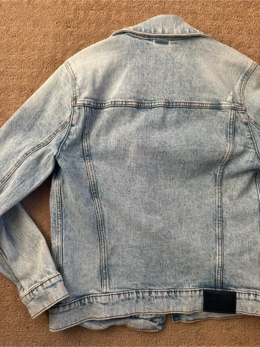 Abercrombie & Fitch Denim Jacket, Size M image indicator(2)