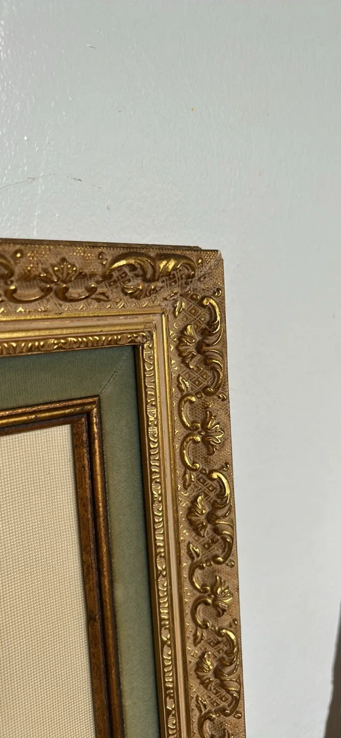 Vintage Framed Needlepoint Art thumbnail