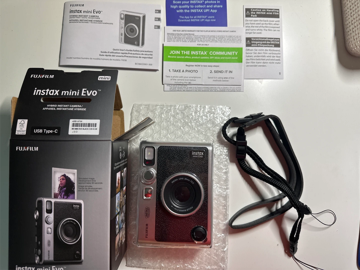 Fujifilm instax mini evo