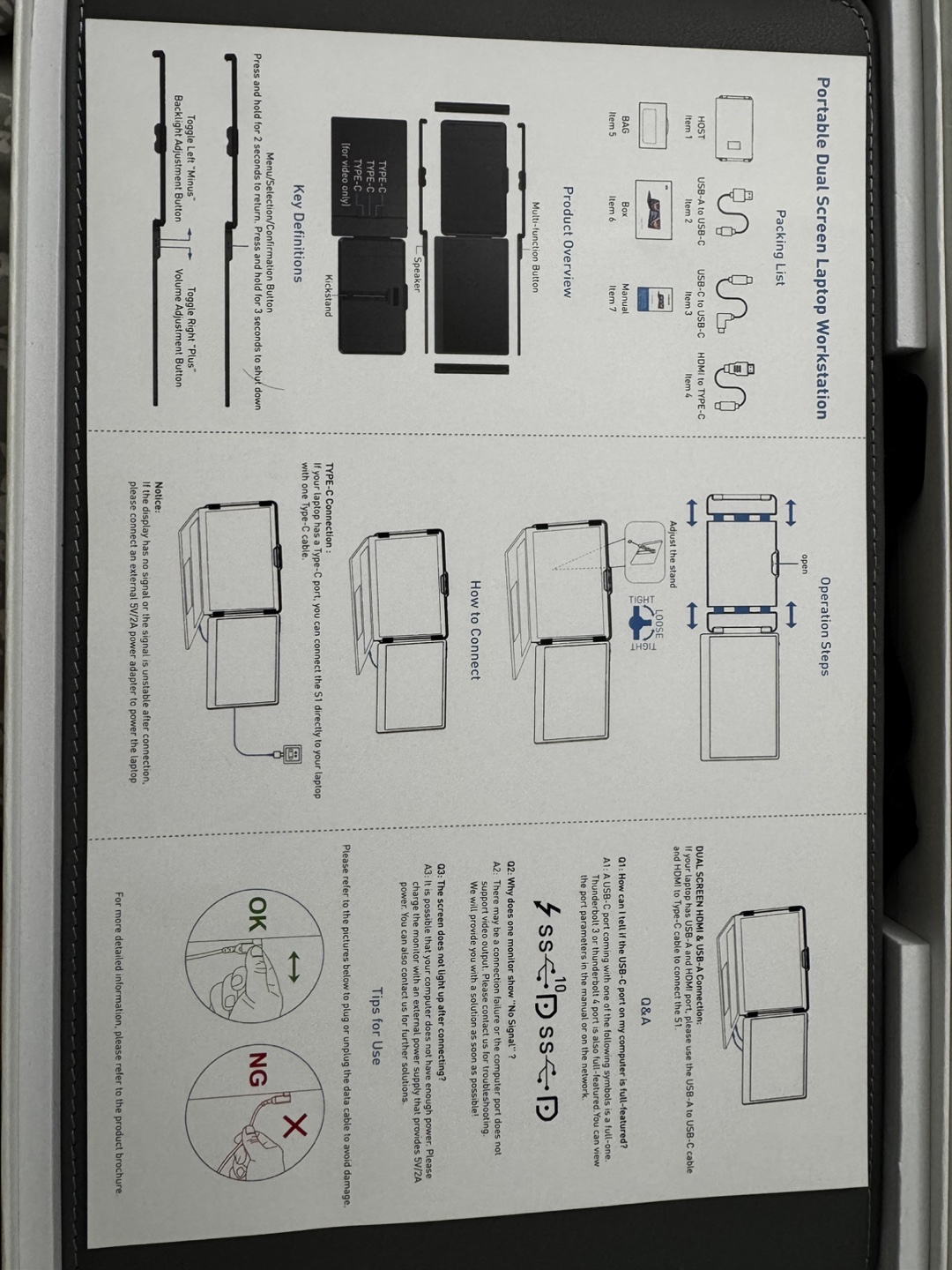 KEFEYA S1 Dual Screen Laptop Extender - New in Box - photo 4