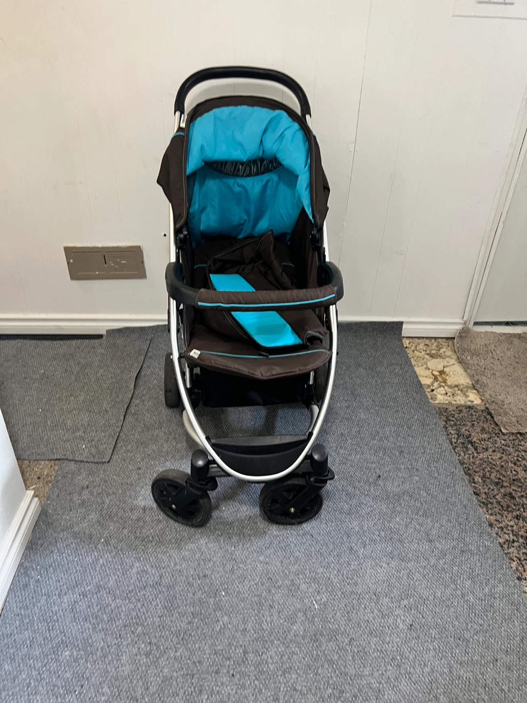 Hauck Miami 4 Stroller - Brown & Turquoise - photo 2