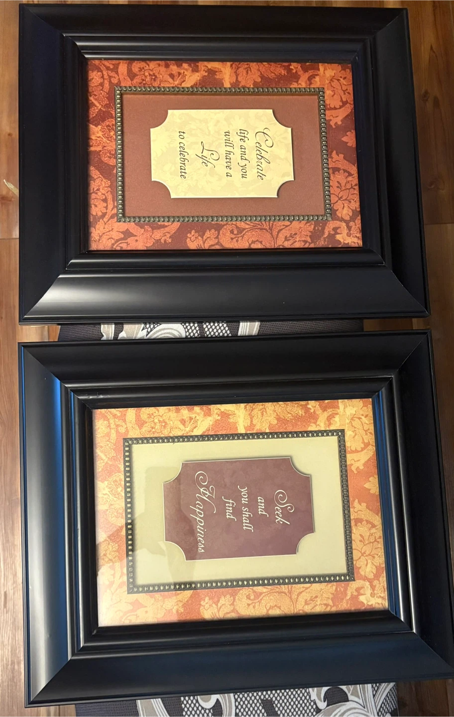 Set of 2 Framed Wall Art