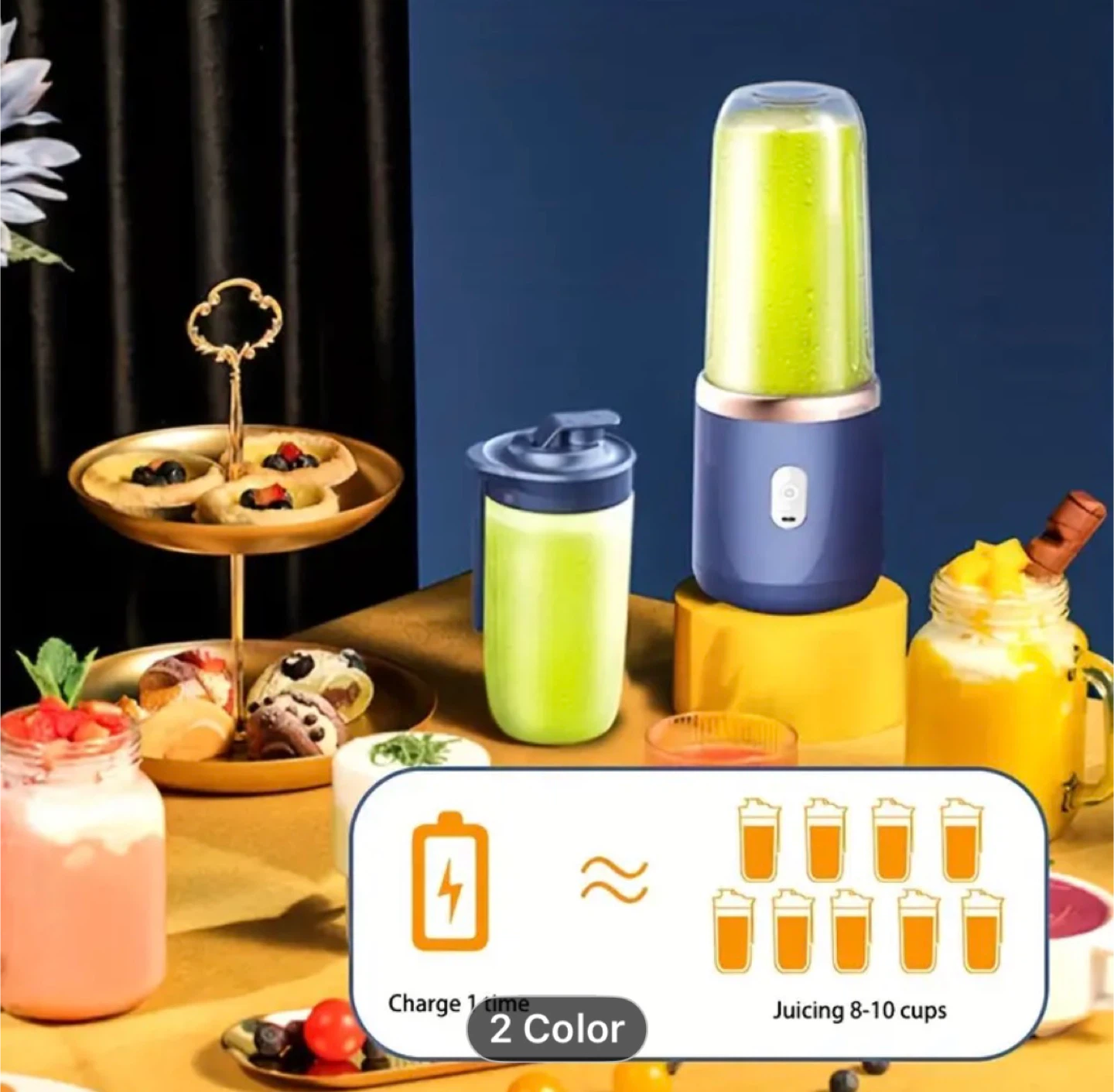 Portable smoothie blender - photo 2