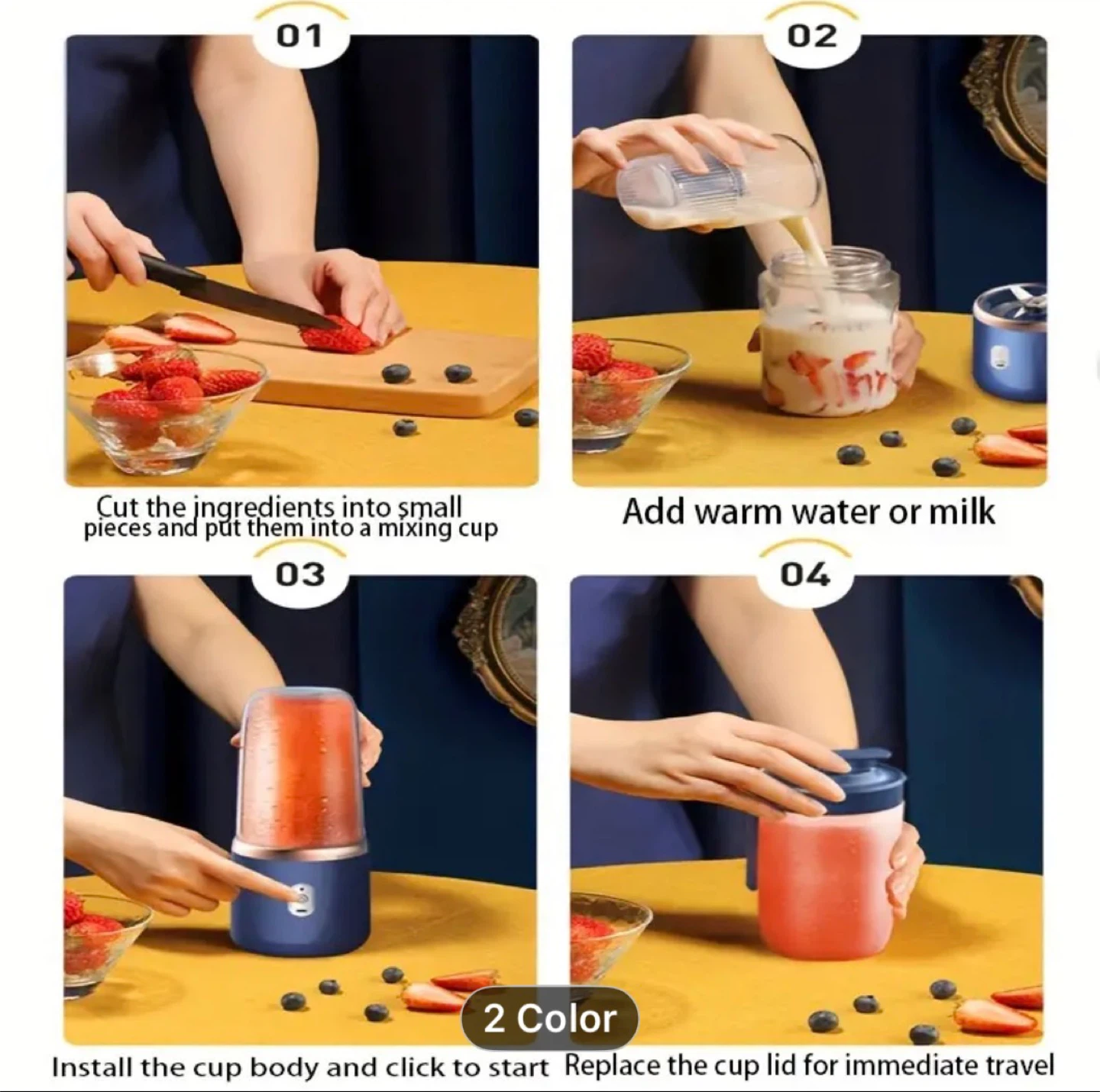 Portable smoothie blender - photo 3