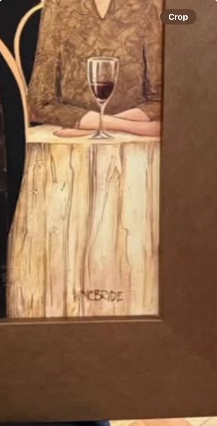 McBride - The Red Hat Framed Print image indicator(3)