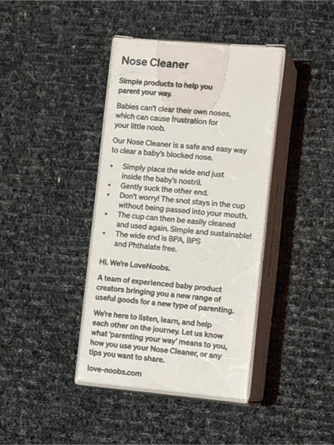 LoveNoobs Nose Cleaner - photo 2