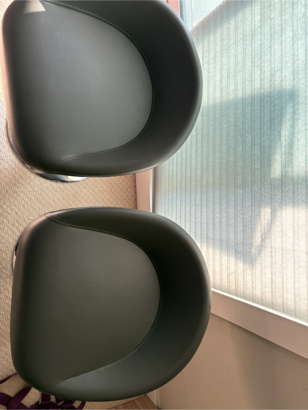 Set of Two Swivel Bar Stools - photo 2