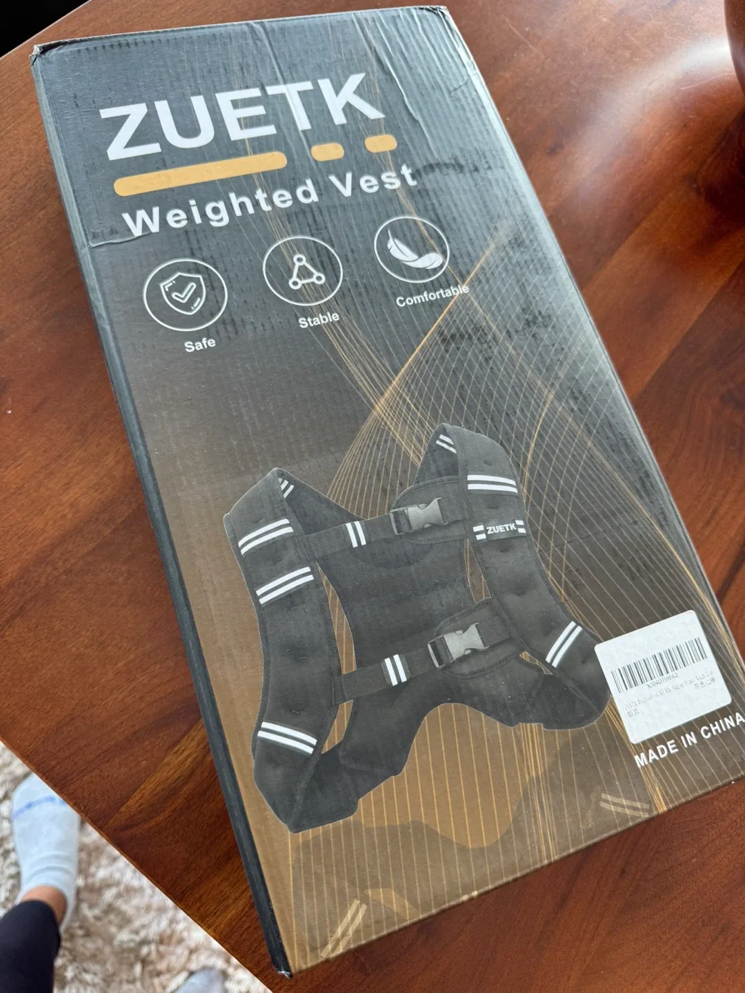 ZUETK 12LB Weighted Vest - New in Box
