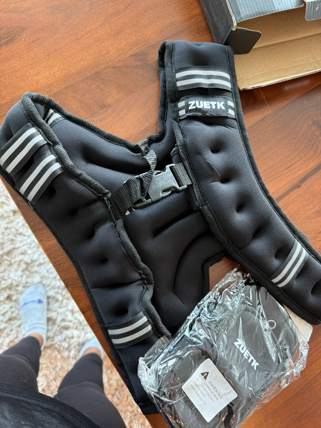 ZUETK 12LB Weighted Vest - New in Box - photo 3
