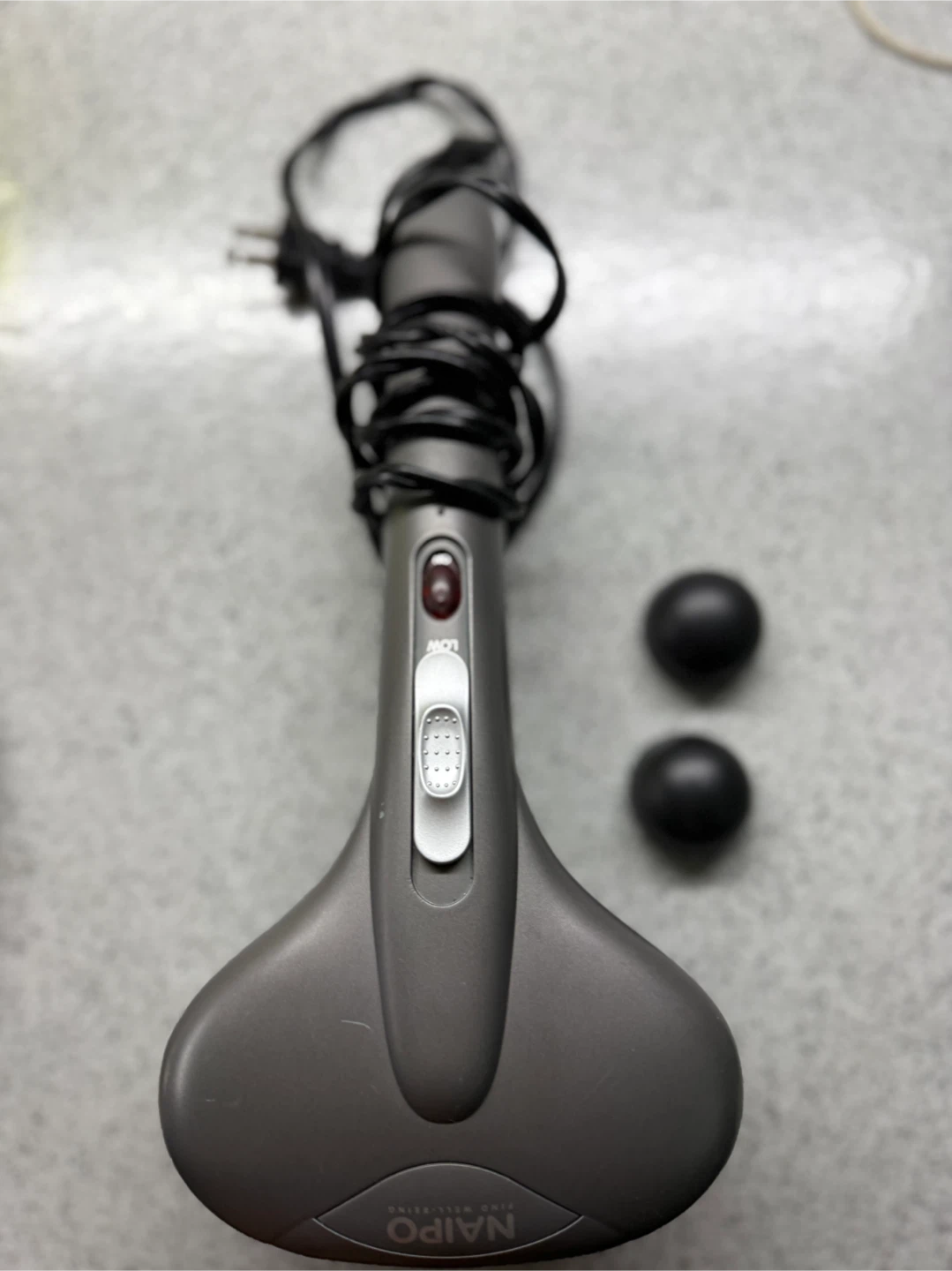Naipo Handheld Heated Massager with Attachments - photo 2