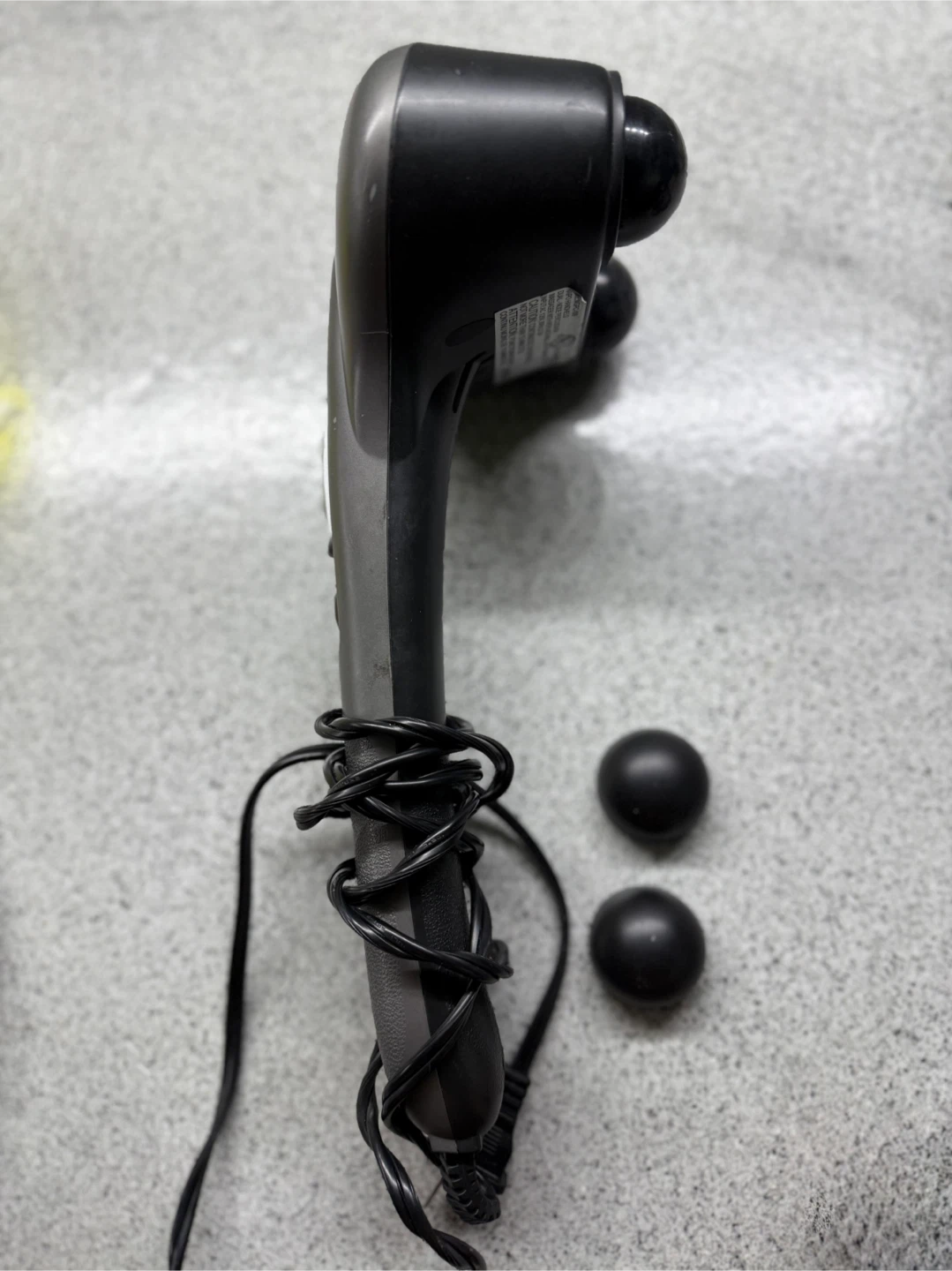 Naipo Handheld Heated Massager with Attachments - photo 4