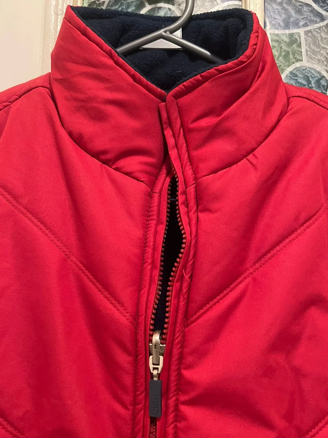 Brand New Reversible Fleece Vest - Navy & Red image indicator(4)