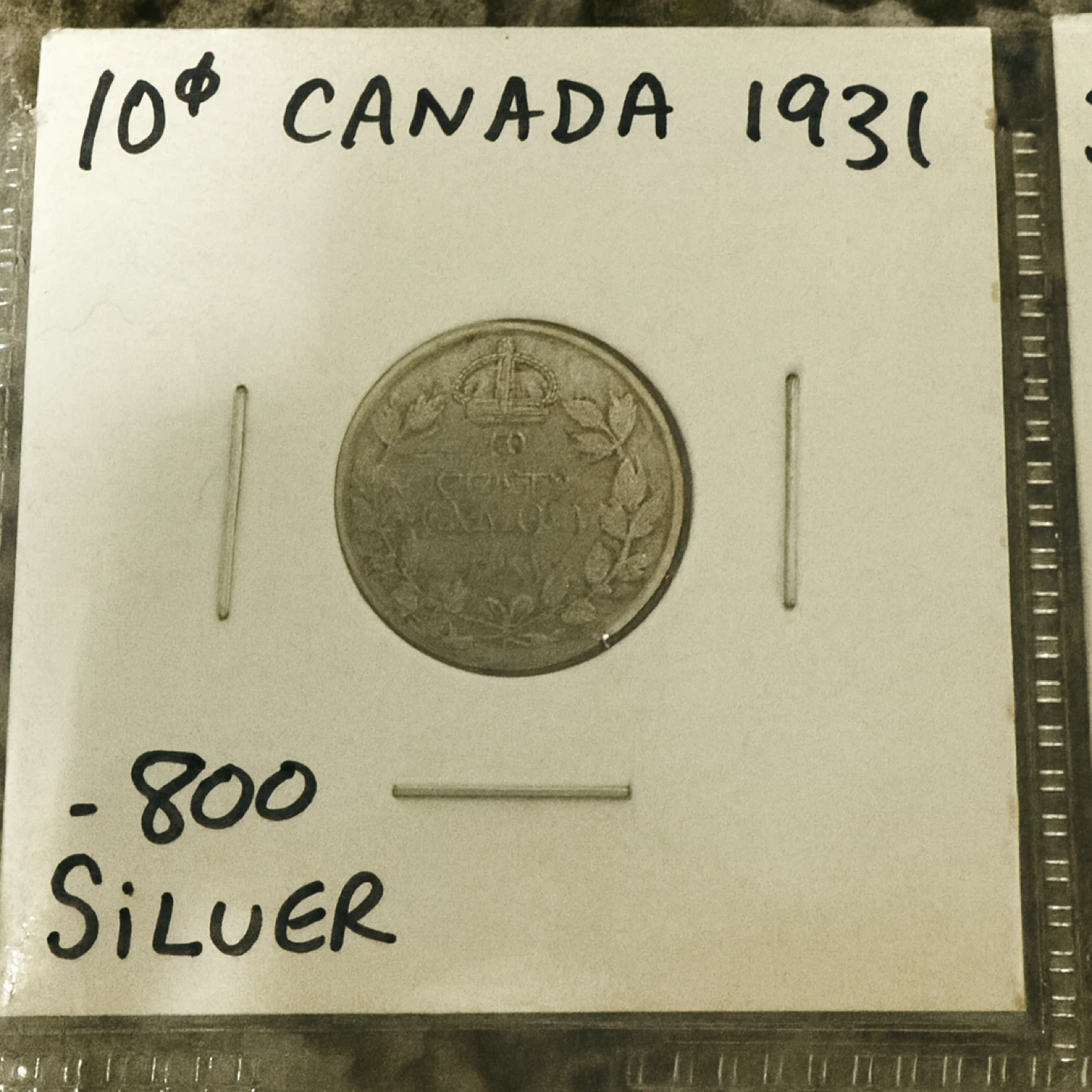 1931 Canada Coins - .800 Silver - photo 3