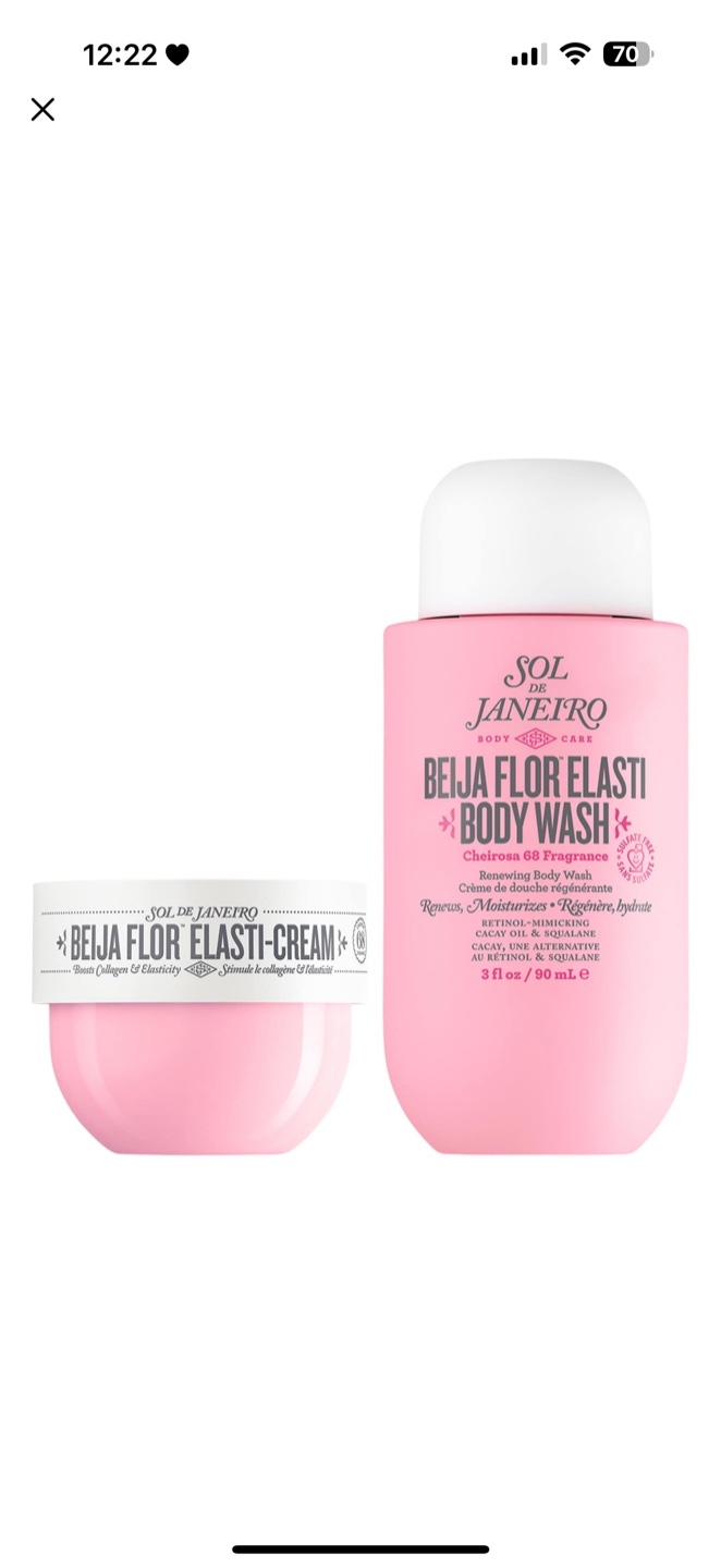 Sol de Janeiro Beija Flor Elasti-Cream & Body Wash Set