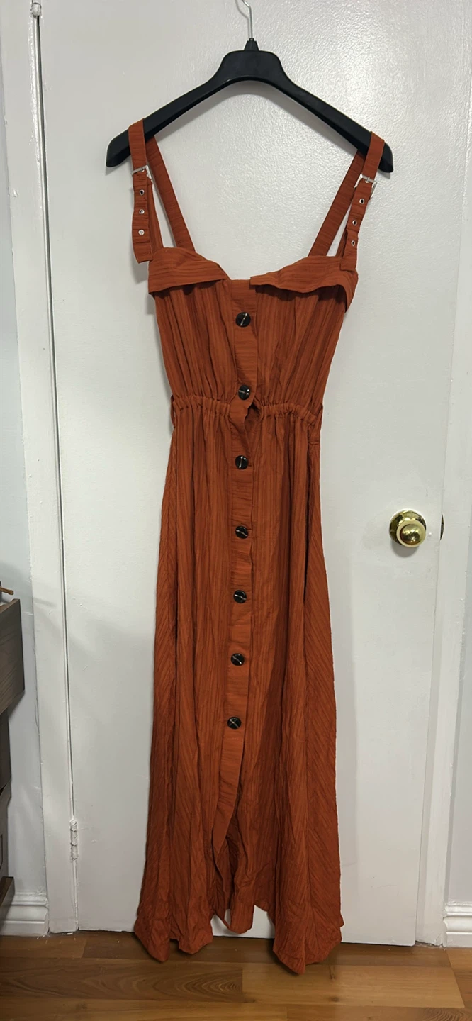Denim Maxi Dress - photo 5