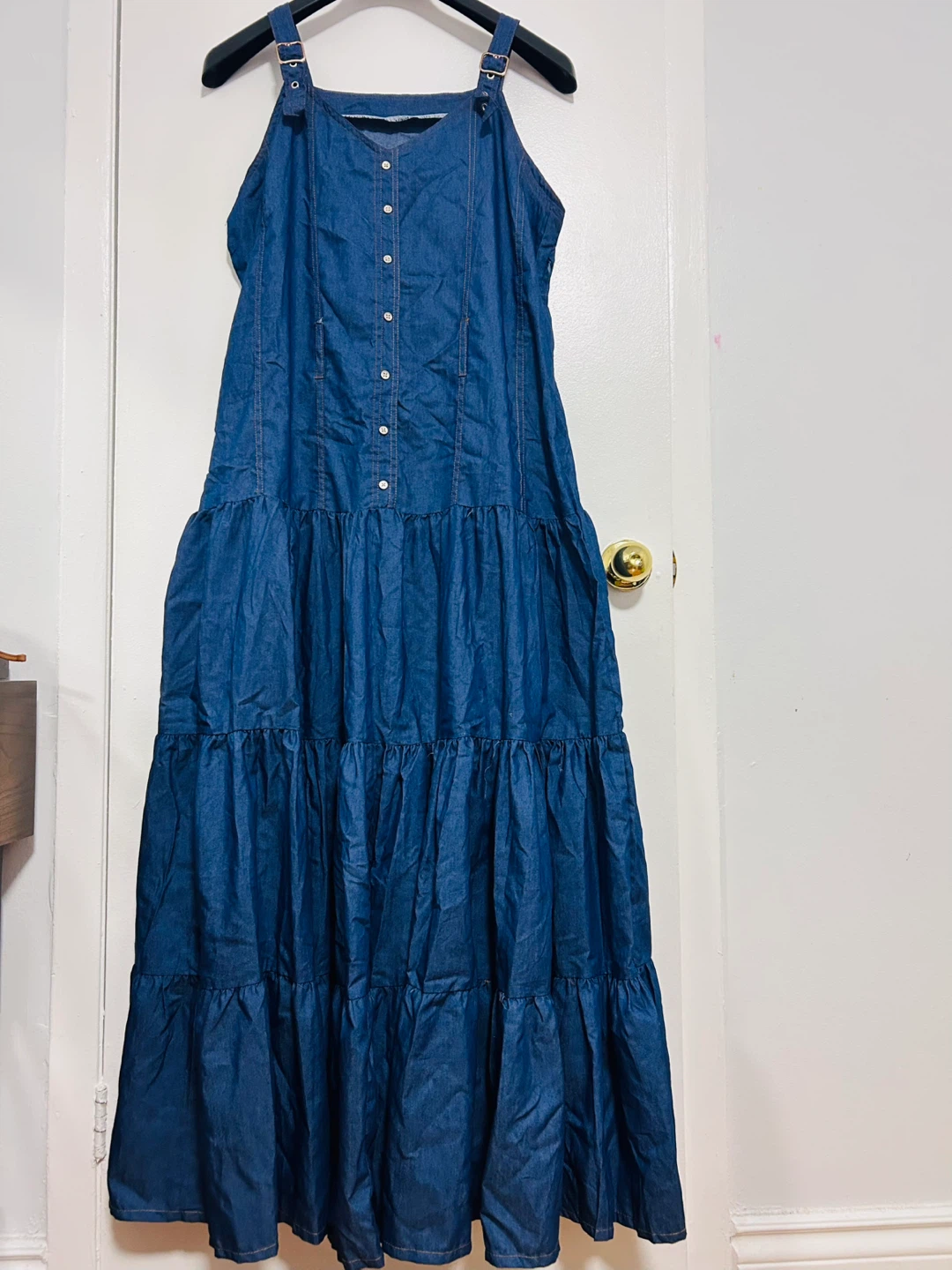 Denim Maxi Dress