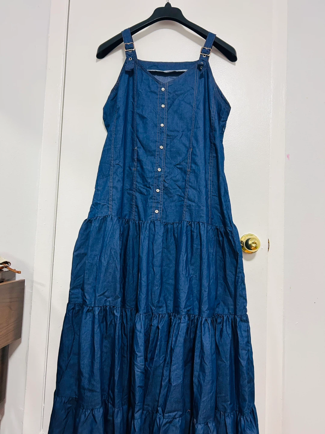 Denim Maxi Dress - photo 3
