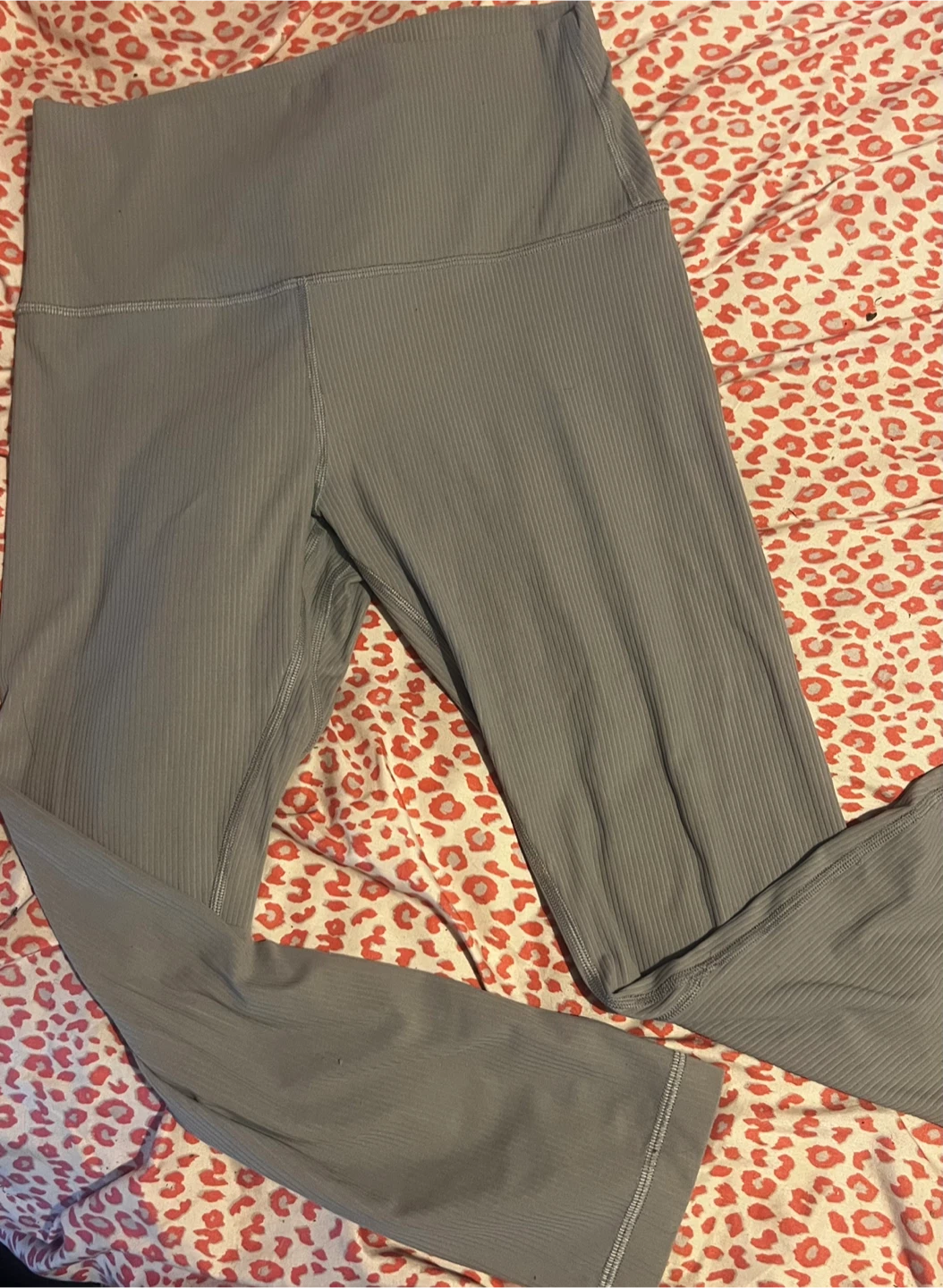 Lululemon Align High-Rise Grey Cropped Leggings Size 8