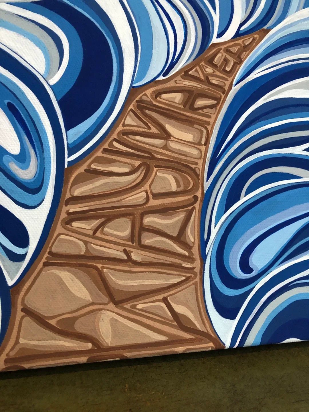 My paintings (mother and child) & (parting the sea) image indicator(4)