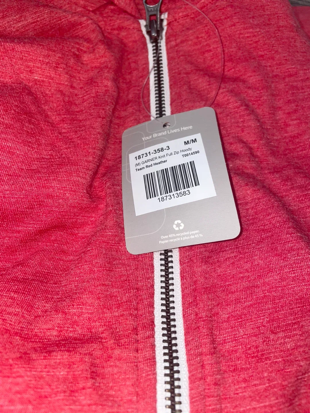 New Elevate GARNER Knit Full Zip Hoodie - Medium image indicator(3)