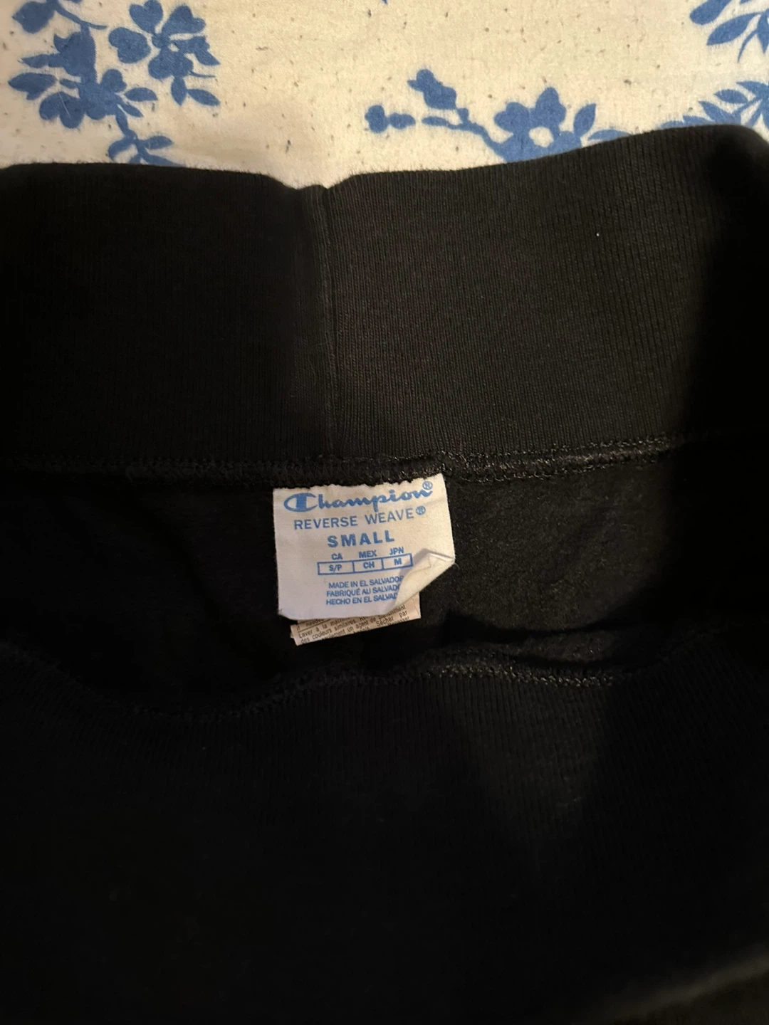 Champion Reverse Weave Black Joggers - Size Small - photo 3