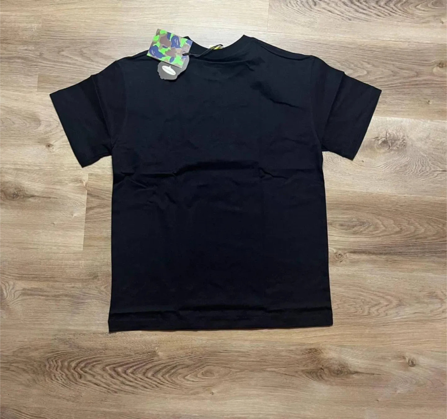 Bape Baby Milo Blue Camo Black T-Shirt Men’s – NWT image indicator(2)