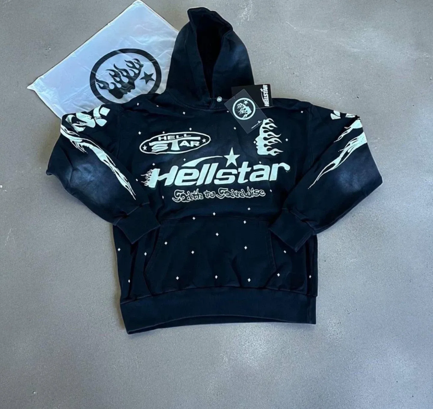 Hellstar Studios Path To Paradise Black Hoodie thumbnail