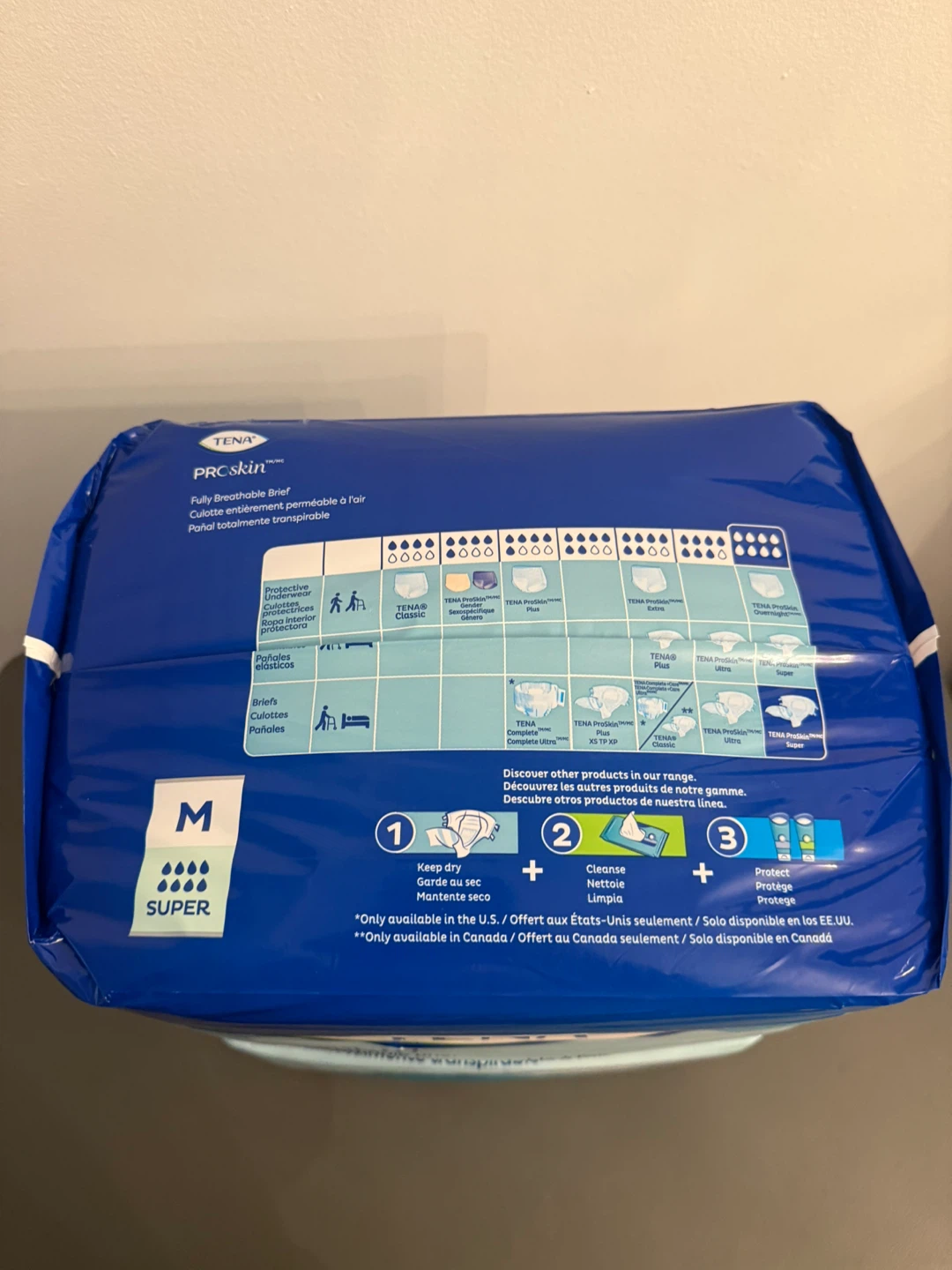 Tena proskin briefs size M - photo 2