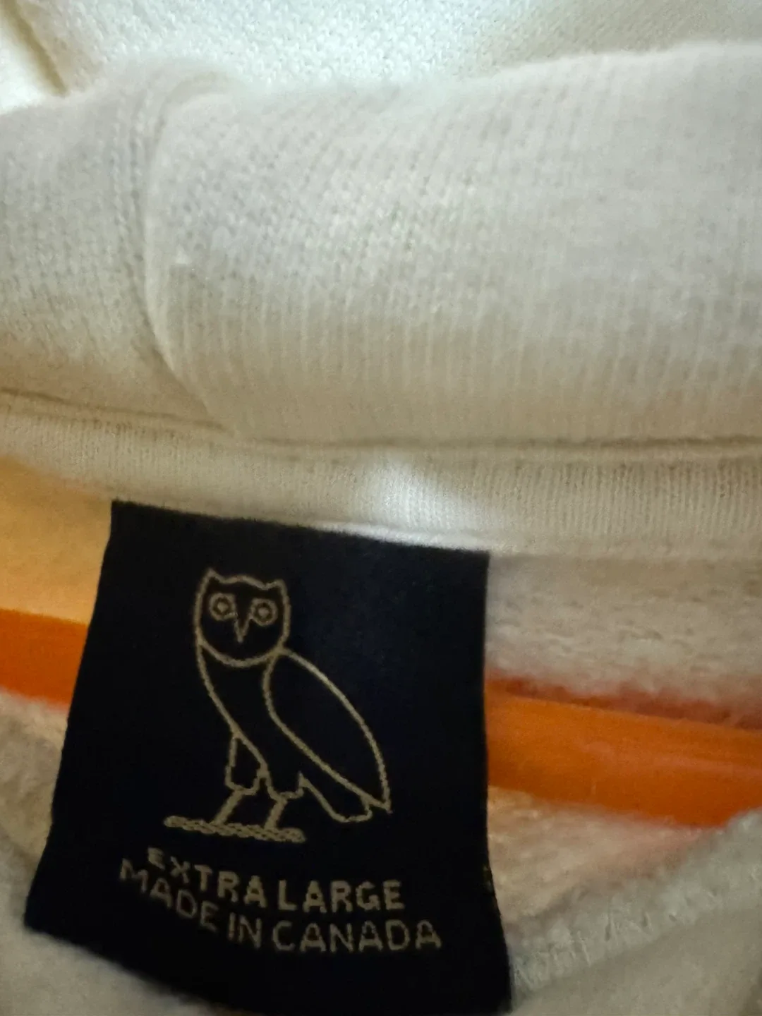 Ovo Cream Classic Owl Hoodie Embroidered 2020 (XL) image indicator(4)