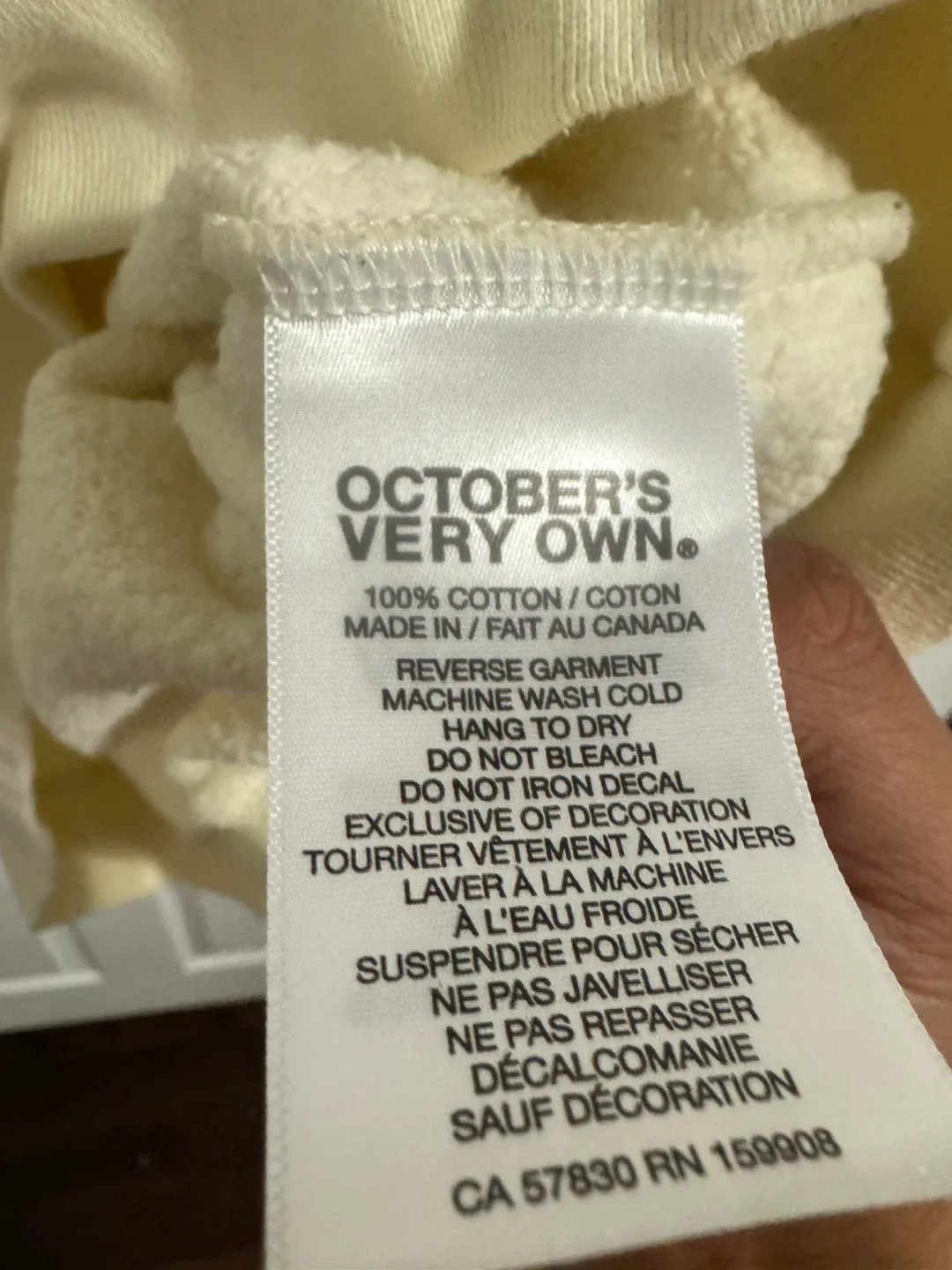 Ovo Cream Classic Owl Hoodie Embroidered 2020 (XL) image indicator(5)