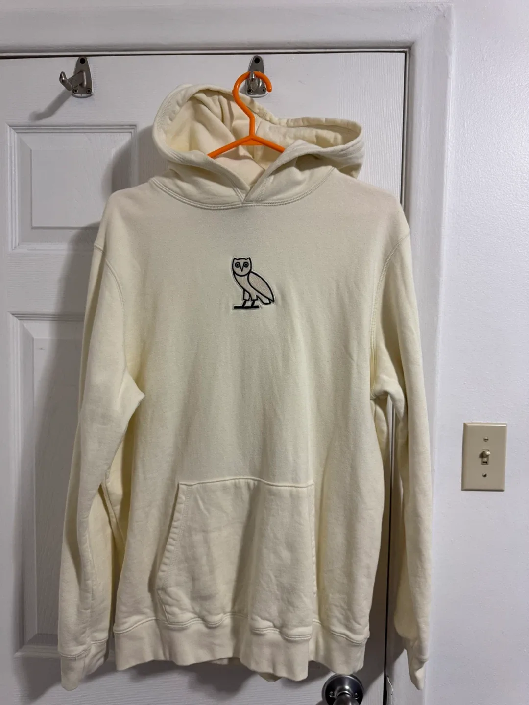Ovo Cream Classic Owl Hoodie Embroidered 2020 (XL) image indicator(2)