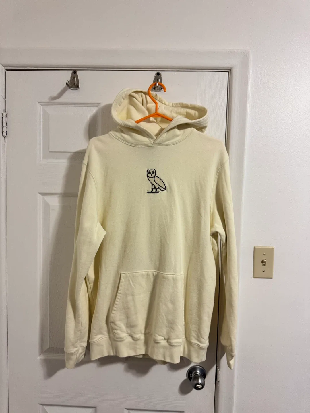 Ovo Cream Classic Owl Hoodie Embroidered 2020 (XL) thumbnail