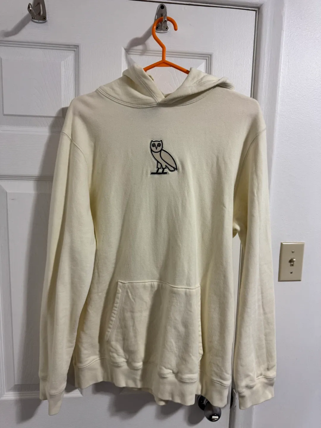 Ovo Cream Classic Owl Hoodie Embroidered 2020 (XL) image indicator(8)