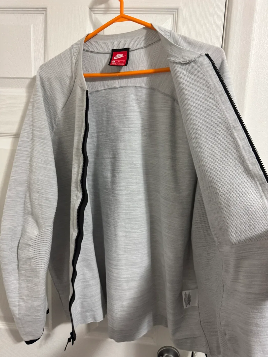 Nike Tech Knit Jacket White & Platinum (XL) image indicator(5)