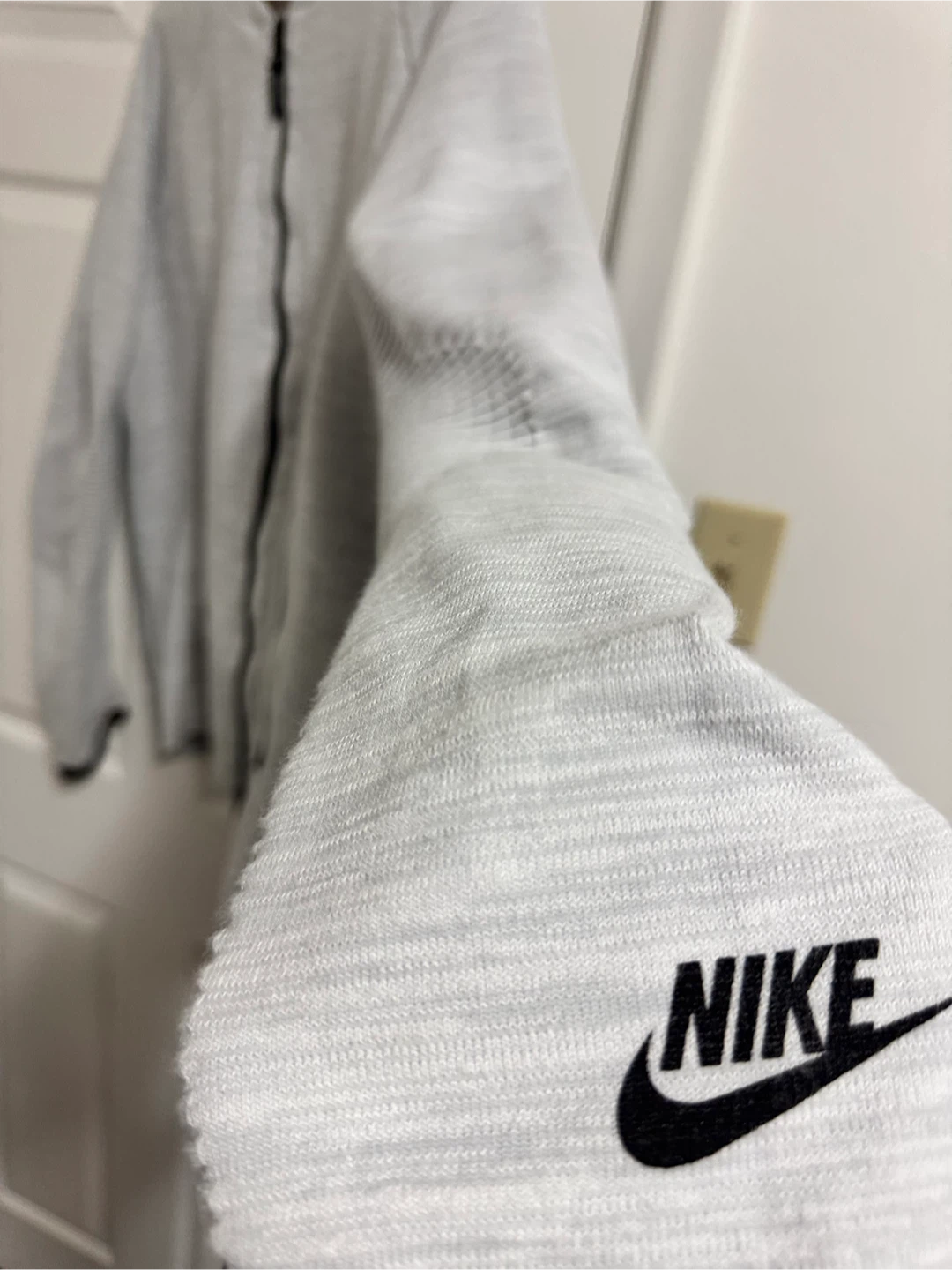 Nike Tech Knit Jacket White & Platinum (XL) - photo 2