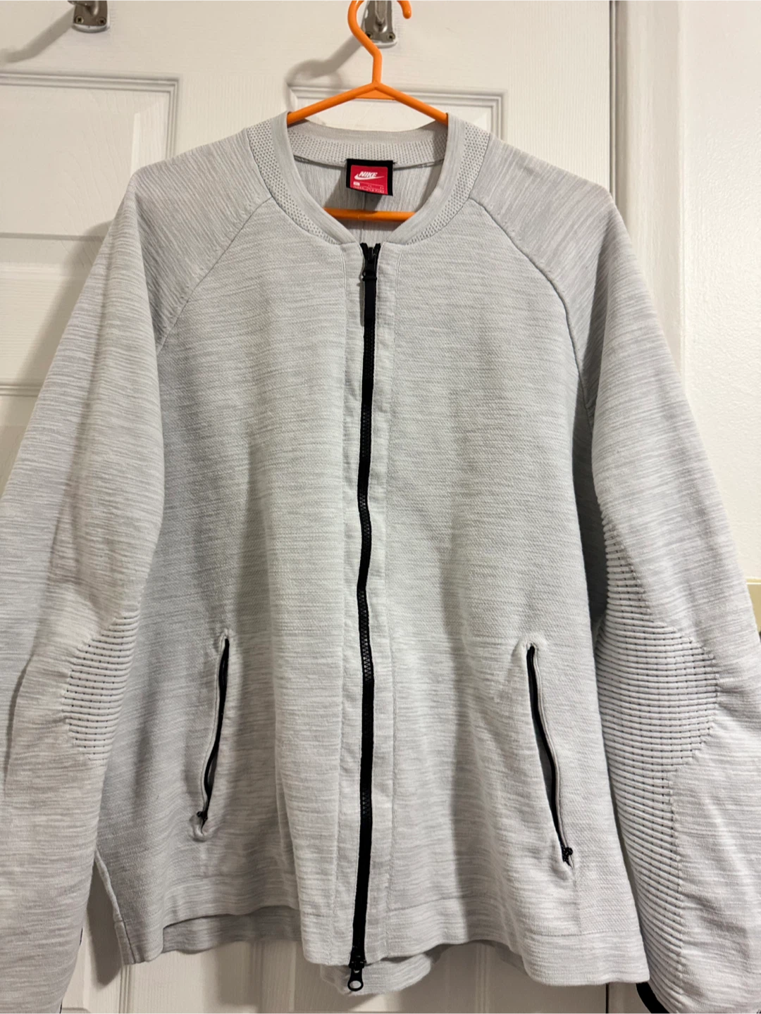 Nike Tech Knit Jacket White & Platinum (XL) - photo 3