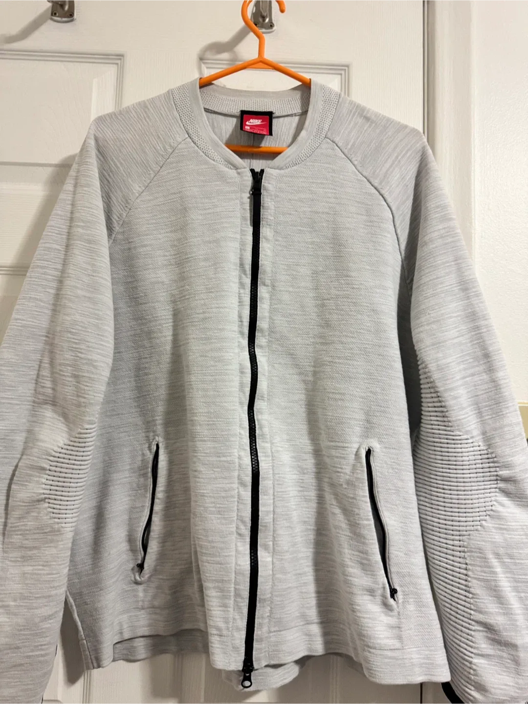Nike Tech Knit Jacket White & Platinum (XL) image indicator(3)