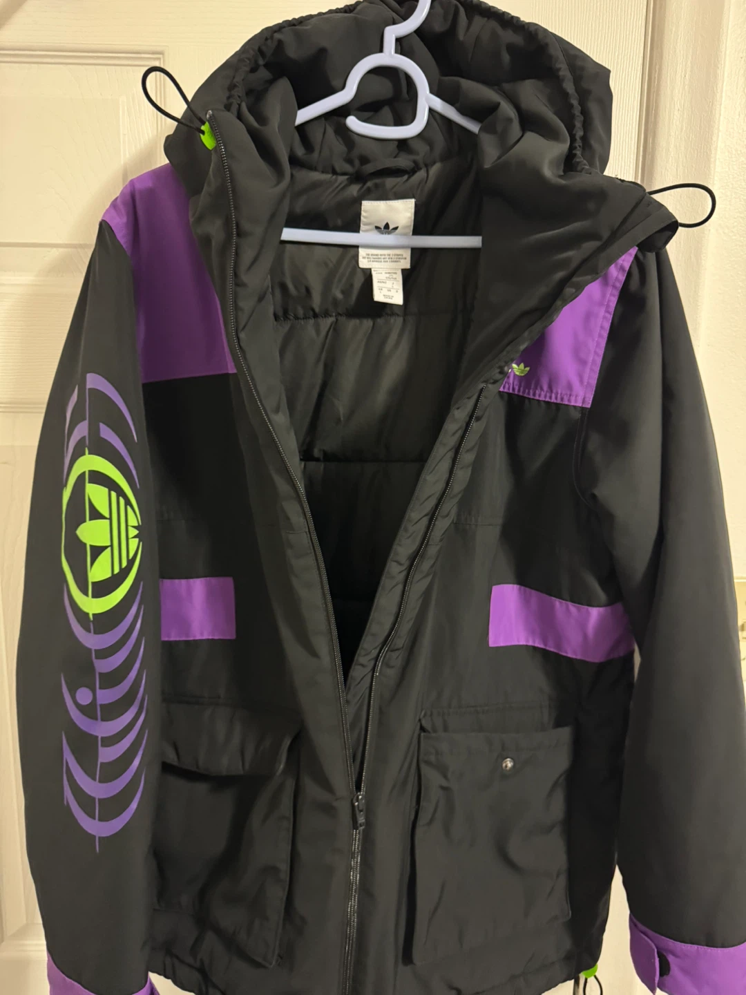 Adidas 2020 Trefoil 3 Stripes Jacket (Large) - photo 3