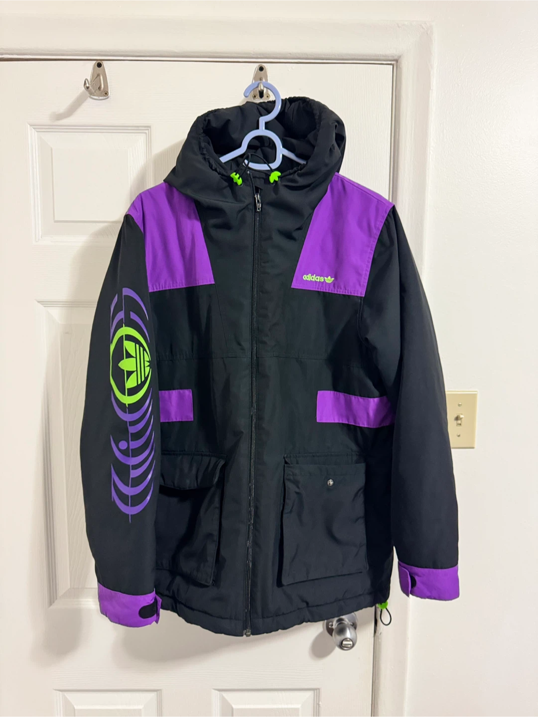 Adidas 2020 Trefoil 3 Stripes Jacket (Large)