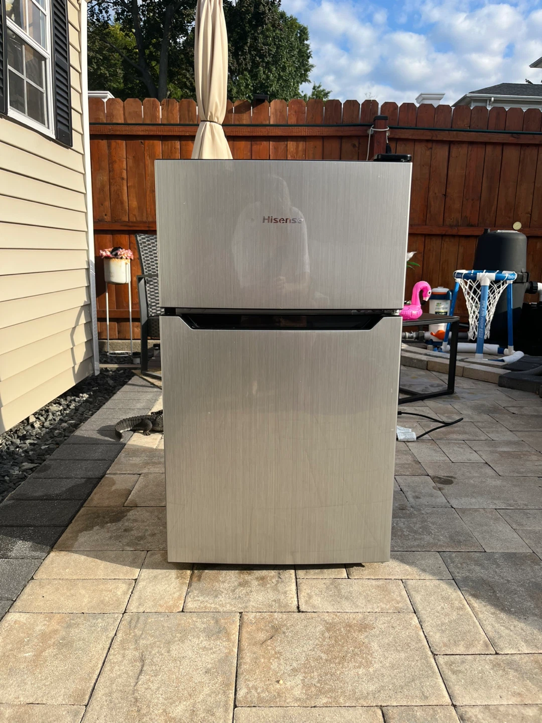Hisense Mini Fridge - Stainless Steel
