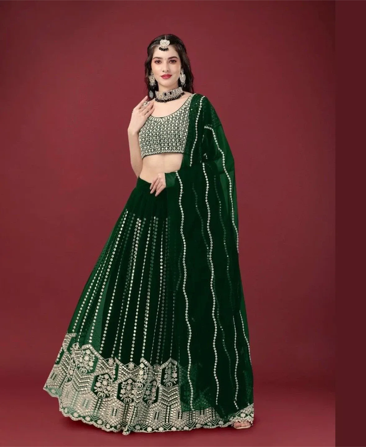 Lehenga Choli Set only $89 image indicator(2)