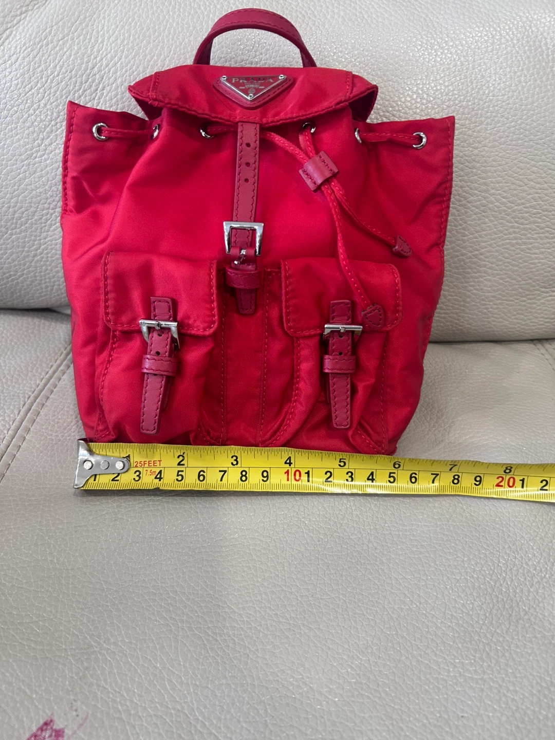 Prada Mini Backpack style crossbody bag