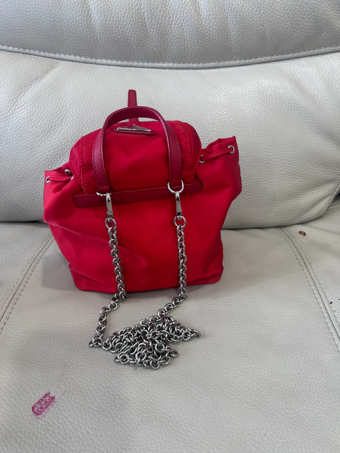 Prada Mini Backpack style crossbody bag - photo 3